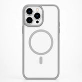 ArmorFlex MagSafe Clear Bumper Case - Grey