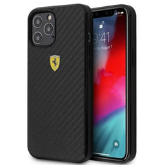iPhone 13 Pro Ferrari Carbon Fiber Mobile Case