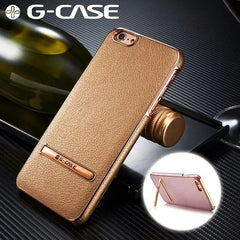 G-CASE ® Inbuilt Click Metal Stand Back Cover For Apple 6 / 6s/ 6 Plus / 6S Plus
