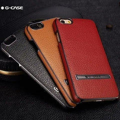 G-CASE ® Inbuilt Click Metal Stand Back Cover For Apple 6 / 6s/ 6 Plus / 6S Plus