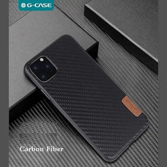 G-Case Dark Series Carboon Fiber Back Cover For Apple iPhone 11 Series
