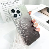 Gradient Bling Black Glitter Magsafe Case