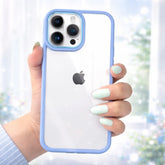 Luxury Metal Camera Protection Armor Clear Case – Grey