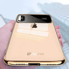Totu ® Magic Mirror Transparent Back Cover For Apple iPhone