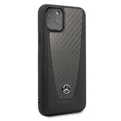 iPhone 13 Pro Mercedes ® Carbon Fiber Leather Back Case