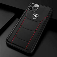 iPhone 12 / 12 Pro Ferrari ® Genuine Leather Crafted Limited Edition Case