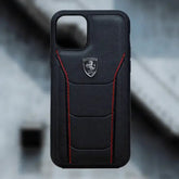 iPhone 12 Pro Max Ferrari ® Genuine Leather Crafted Limited Edition Case