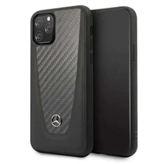iPhone 13 Pro Mercedes ® Carbon Fiber Leather Back Case