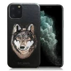 iPhone 12 / 12 Pro Luxury Savana Series Wolf Back Case