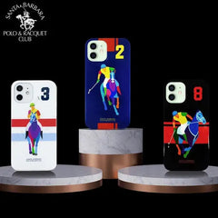 iPhone 12 / 12 Pro Santa Barbara Polo Saint Back Case – White