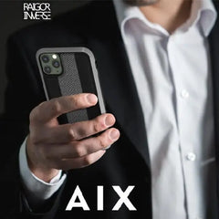 iPhone 12 Mini Raigor Inverse AIX Series Back Case for (Black)