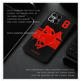 iPhone 12 Pro Max Santa Barbara Polo Garner Series Leather Back Case (Back)