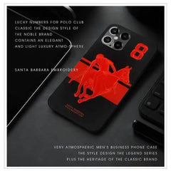 iPhone 12 Mini Santa Barbara Polo Garner Series Leather Back Case (Back)