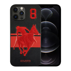 iPhone 12 Mini Santa Barbara Polo Garner Series Leather Back Case (Back)