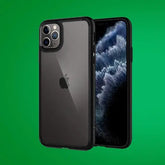 iPhone 12 Pro Max Space Black Series Anti Shockproof Matte Case