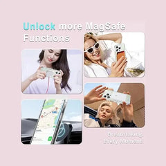 iPhone 15 Pro Dier Colour Magnetic Magsafe Gliter Mobile Case