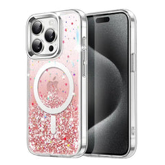 iPhone 16 Series Glitter Magsafe Clear Phone Cover