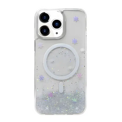 iPhone 16 Series Ice Crystal MagSafe Clear Phone Cover