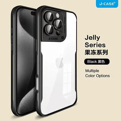 iPhone 16 Pro Shockproof Phone Cover With Metal Lens Ring