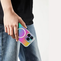iPhone 16 Series Holo Phone Cover With Magesafe