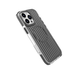iPhone 16 Series Space Grey Luxury Bumpy Magsafe Phone Cover
