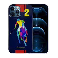 iPhone 12 / 12 Pro Santa Barbara Polo Saint Back Case (Blue)