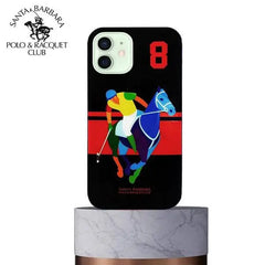 iPhone 12 / 12 Pro Santa Barbara Polo Saint Back Case (Black)