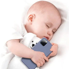 Apple iPhone Logo Matte Silicone Back Cover For iPhone 11 Series