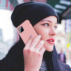 Apple iPhone Logo Matte Silicone Back Cover For iPhone 11 Series