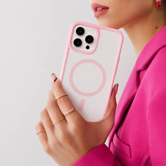 ArmorFlex MagSafe Clear Bumper Case - Pink