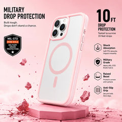 ArmorFlex MagSafe Clear Bumper Case - Pink