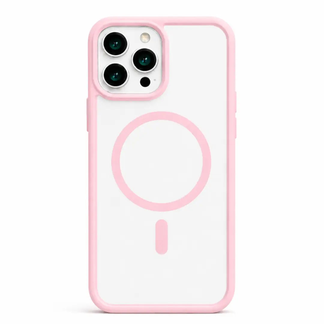 ArmorFlex MagSafe Clear Bumper Case - Pink