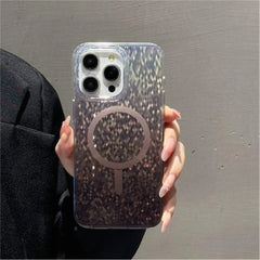 Gradient Bling Black Glitter Magsafe Case