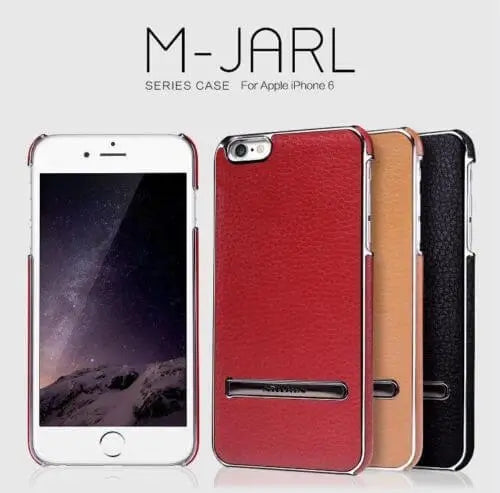 Nillkin ® Inbuilt Click Metal Stand Back Cover For Apple 6 / 6s / 6 Plus / 6s Plus