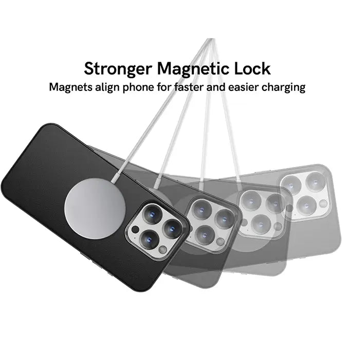Premium Magsafe Case For iPhone 16 Series With Metal Camera Protection