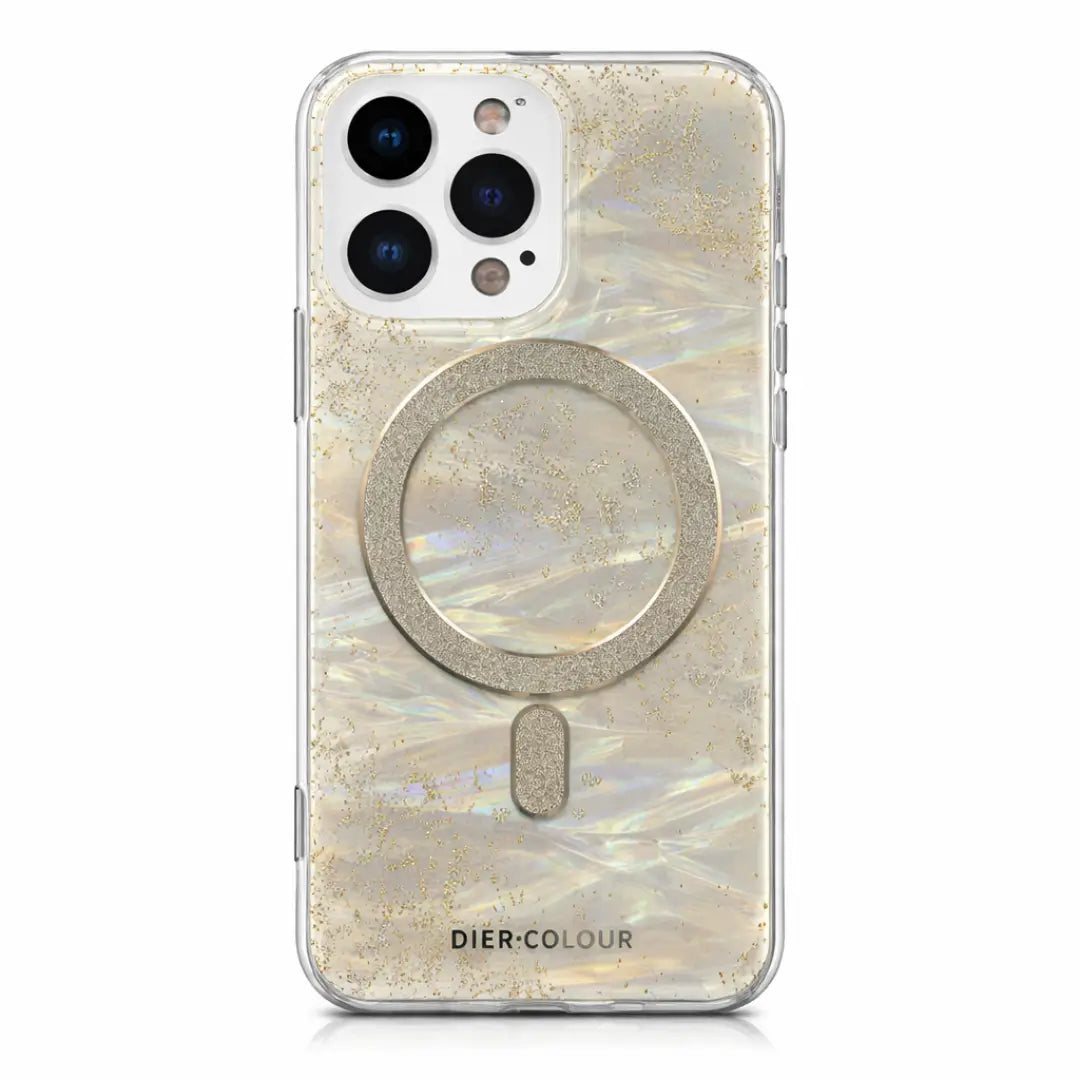 Shimmer Luxe MagSafe iPhone Case with Hand Strap