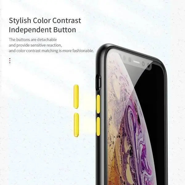 iPaky Silicone Matte Back Cover For Apple iPhone