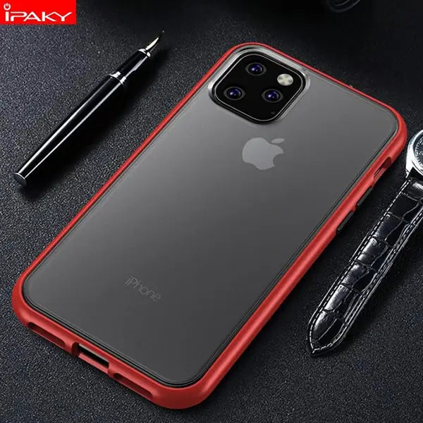iPaky Silicone Matte Back Cover For Apple iPhone