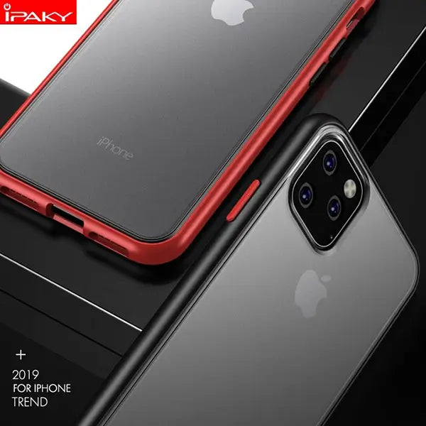iPaky Silicone Matte Back Cover For Apple iPhone