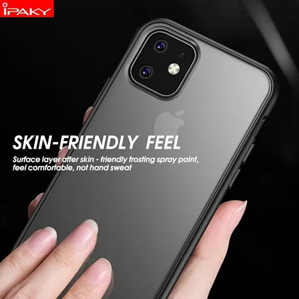 iPaky Silicone Matte Back Cover For Apple iPhone