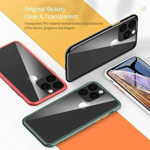 iPaky Silicone Matte Back Cover For Apple iPhone
