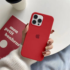 iPhone 14 Pro Max Apple Logo Silicone Case