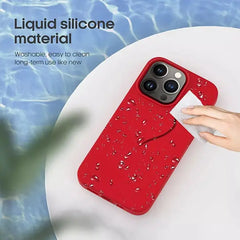 iPhone 14 Pro Max Apple Logo Silicone Case