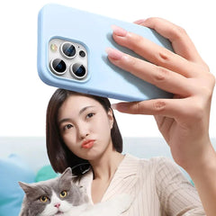 iPhone 14 Pro Max Apple Logo Silicone Case