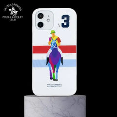 iPhone 12 Pro Max Santa Barbara Polo Saint Back Case – White