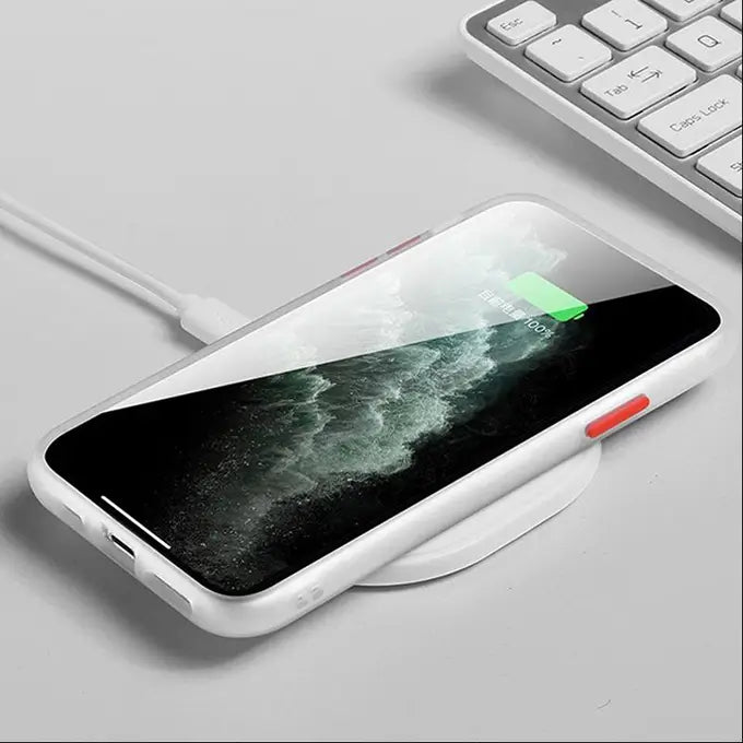 iPhone 12 Mini Luxury Shockproof Matte Finish Back Case