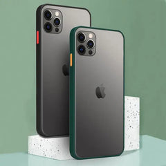 iPhone 12 Mini Luxury Shockproof Matte Finish Back Case