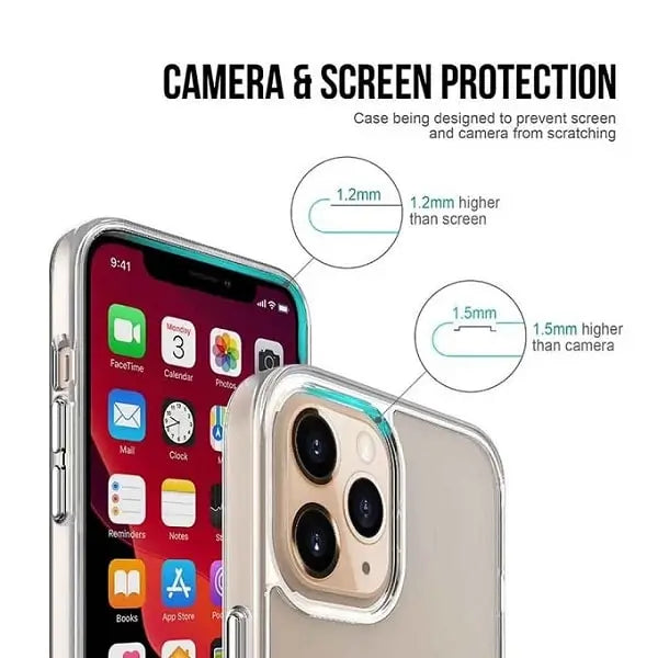 iPhone 12 Mini Space Anti Shockproof Transparent Bumper Clear Case