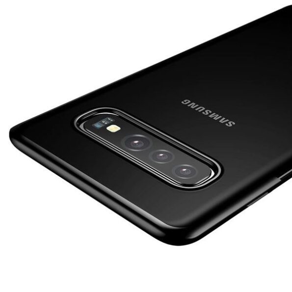 Baseus ® Shining Chrome Plated Back Cover For Galaxy S10 Plus