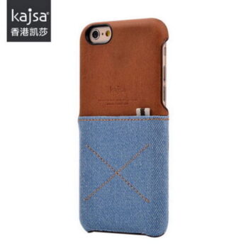 Kajsa ® Denim With Card Holder Back Cover